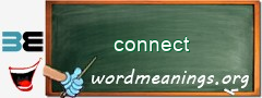 WordMeaning blackboard for connect